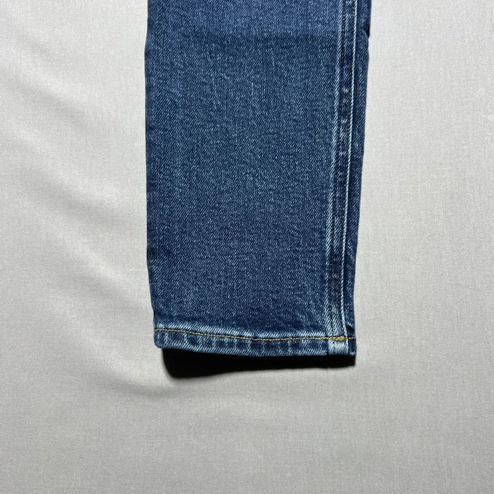 AGOLDE Jeans Womens 25 Nico High Rise Slim Straight Stretch Denim Button Fly - Picture 4 of 16